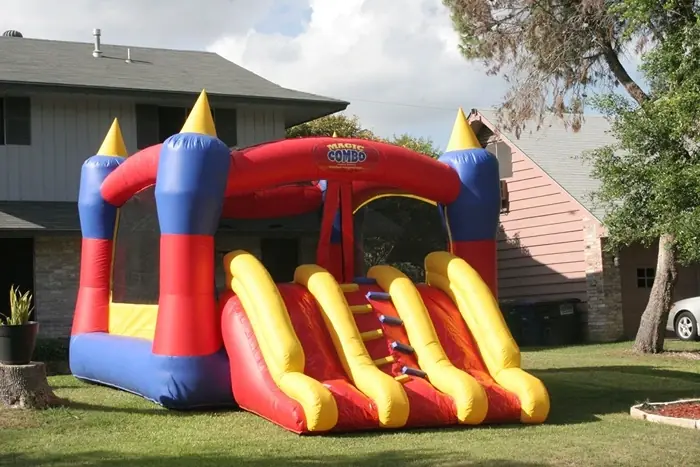 Mega combo bounce house and slide rental