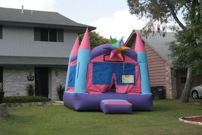 Princess castle bounce house rental